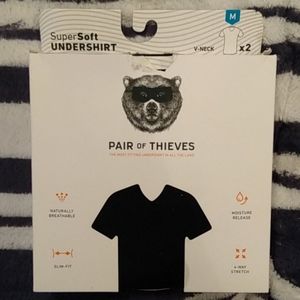 Pair of Thieves Men's V-Neck Undershirts